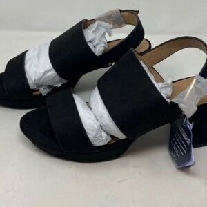 Aerosoles Comfortable Women's Sandal Black Faux Suede Style: Camera Size 11W